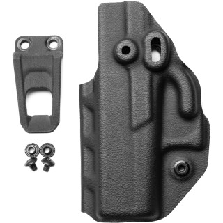 Crucial Concealment Covert IWB Holster Taurus GX4 Ambidextrous Kydex Black