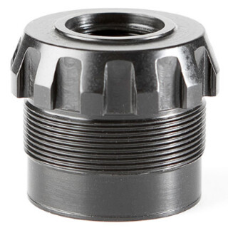 Dead Air Armament Fixed Barrel Mount 5/8x24 For Wolfman/Ghost-M Matte Black