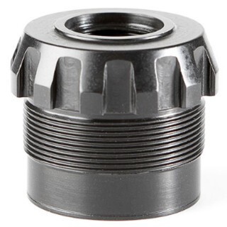 Dead Air Armament Ghost-M Suppressor Fixed Mount Metric 13.5x1 Left Hand Thread Pitch Matte Black Finish