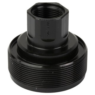 Dead Air Armament Wolverine PBS-1 Fixed Mount Threaded 5/8x24 Matte Black