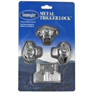 DAC Gunmaster Metal Keyed Trigger Lock 3-Pack