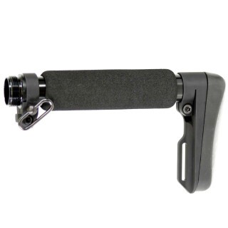 DoubleStar ACE Ultralight AR-15 Entry Length Stock With Buffer Tube Matte Black A145B