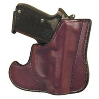 Don Hume Front Pocket for Glock 43 Holster Ambidextrous Leather Brown J100306R
