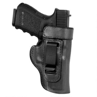 Don Hume H715M for Glock 43 Clip On Inside the Pant Holster Right Hand Black Leather