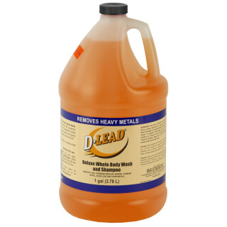 D-Lead Deluxe Whole Body Wash and Shampoo Four 1 Gallon Bottles