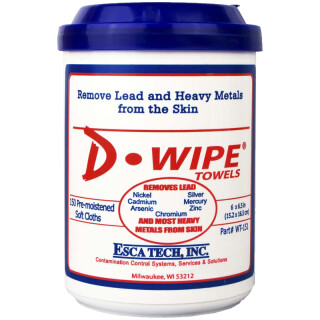 D-Wipe Disposable Towels 8- 150 Count Canisters