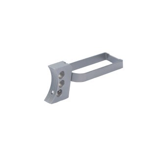 Ed Brown Three Hole Long Trigger For 1911 Aluminum Silver 1001