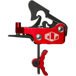Elftmann ELF APEX Drop-in AR-15 Trigger Large Pin Red Curved