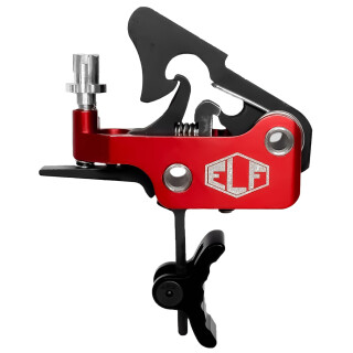 Elftmann ELF APEX Drop-in AR-15 Trigger with Knob Black Curved