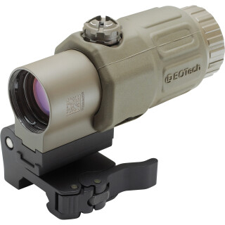EOTech G33.STS 3.25x Red Dot Magnifier with "Switch to Side" Picatinny Mount Desert Tan G33.STS.TAN
