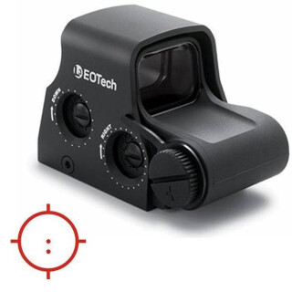 EOTech XPS3-2 Holographic Weapon Sight 65 MOA Ring and Two 1 MOA Dots CR123 Battery Picatinny Black Finish XPS3-2