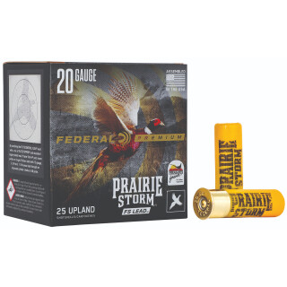 Federal Prairie Storm 20 Gauge Ammunition 25 Rounds 2-3/4" #5 Lead