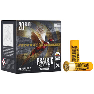 Federal Premium Prairie Storm 20 Gauge Ammunition 25 Rounds 2-3/4" #6 Lead
