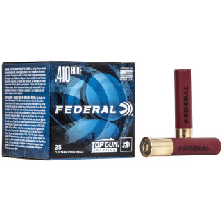 Federal Top Gun .410 Ammunition 25 Rounds 2-1/2" #7.5 Lead 1/2 oz
