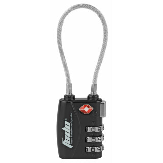 Firearm Safety Devices Corporation 3-Dial Combination Cable Lock TSA Approved