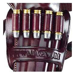 Ammo Bandolier For Kodiak Holster System .41/.44 Mag Leather Havana Brown