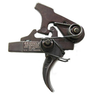 Geissele Automatics AR-15 Super Semi-Automatic (SSA) Trigger 2 Stage 4.5 lb Pull Black 05-101