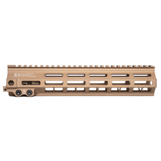 Geissele Automatics AR-15 Super Modular Rails MK8 M-LOK 10.5" Free Float Hand Guard Aluminum Desert Dirt Color