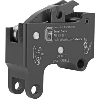 Geissele Automatics IWI Tavor Super Sabra Trigger Pack Two Stage 4.5 LBS Non-Adjustable Steel Black 05-267
