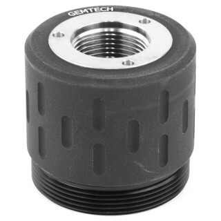 Gemtech Threaded Rear Mounts For Use With Gemtech GM-45/Blackside Suppressor 1/2x28 Thread Matte Black