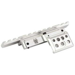 GG&G Side Scope Mount For Ruger Mini-14 Silver