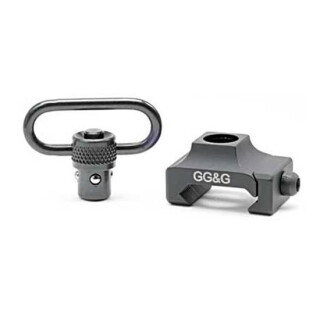 GG&G AR-15 Sling Thing Forearm Mount with QD Sling Swivel Picatinny Black GGG-1271HD