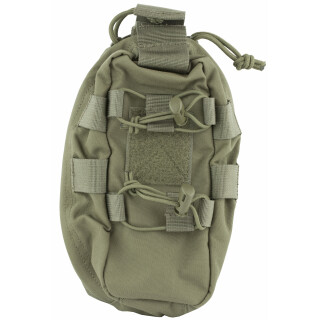 Grey Ghost Gear Slim Medical Pouch MOLLE Compatible Nylon Ranger Green