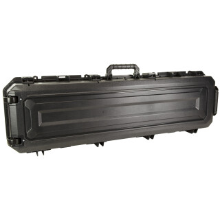 Plano All Weather 52" Double Rifle/Shotgun Hard Case Plastic Black