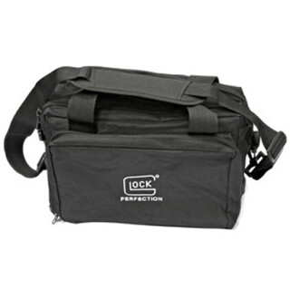 GLOCK Authentic 4-Pistol Range Bag Water Resistant 600 Denier Polyester Carry Handles/Shoulder Strap Black AP60219