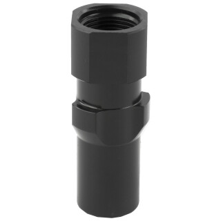Griffin Armament 9mm Luger 3 Lug Barrel Adapter Metric 13.5x1 Left Hand Stainless Steel Melonite QPQ Treated Finish Matte Black