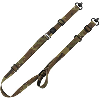 GrovTec QS 2-Point Sabre Rifle Sling QD Swivels Multicam