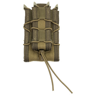 HSGI Double Decker TACO Single Rifle and Single Pistol Mag Pouch HSG Clips Coyote Brown