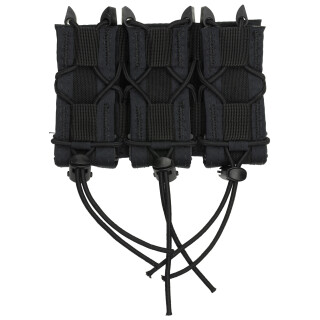 HSGI Pistol TACO Triple Magazine Pouch MOLLE Mount Black