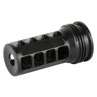HUXWRX Muzzle Brake-QD 762/.30 Caliber 5/8x24 Thread Pitch Black