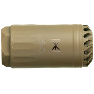 HUXWRX Safety Co. Blastphemy Blast Deflector Multi-Cal FDE
