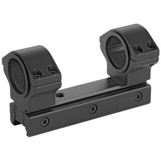 Konus One-Piece Scope Ring Mount 1"- 30mm Tube 32mm - 52mm Objective Lens Black