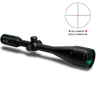Konus Pro 6-24x50 Riflescope Dual Illuminated Center Dot Reticle 1" Tube Matte Black 7274