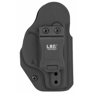 LAG Tactical Liberator MK II Series OWB/IWB Holster for Ruger LC9/EC9 Models Ambidextrous Draw Kydex Construction Matte Black Finish