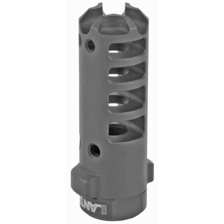 Lantac Dragon GemTech Quick Mount AR-10 Muzzle Brake .308 / 7.62 Cal 5/8x24 TPI Steel Black Nitride DGN762B-QM