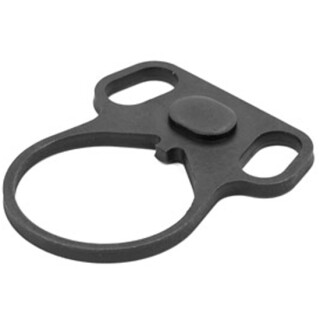LBE Unlimited AR-15 Ambidextrous End Plate Steel Black Phosphate Finish ARAMEPL