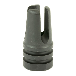 LBE Unlimited AR-15 Three Prong Flash Hider 5.56 NATO Threaded 1/2x28 Matte Black Finish