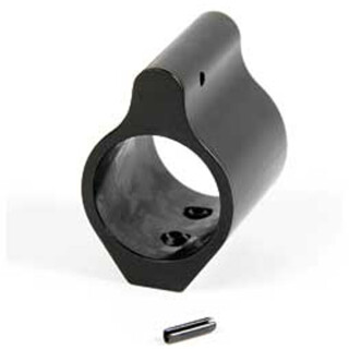 LBE Unlimited AR-15 Low Profile Gas Black .750" Inside Diameter Aluminum Black ARLPGB