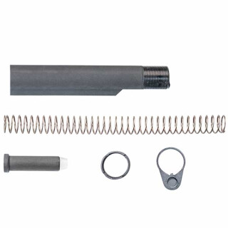 Luth-AR 9mm AR-15 Carbine Buffer Assembly Kit Mil-Spec 6 Position Black