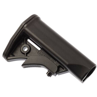 LWRC International AR-15 Compact Carbine Stock Mil-Spec Diameter Polymer Matte Black
