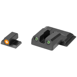Meprolight Hyper-Bright Tritium Night Sights S&W M&P Shield Orange/Green