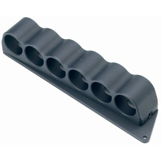 Mesa Tactical Six Shell SureShell Side Saddle Shotshell Carrier for Mossberg 500 and 590 12 Gauge Black