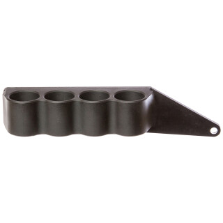 Mesa Tactical SureShell Carrier for Mossberg 500/590/Maverick 88 Aluminum 4-Rounds