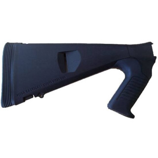 Mesa Tactical Urbino Pistol Grip Stock Remington 870/1100/11-87 Model 12 Gauge Shotguns Riser/Limbsaver Injection Molded Glass Filled Nylon Matte Black 91550