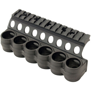 Mesa Tactical SureShell Poly Carrier and Rail for Benelli M4 6-Rounds