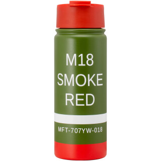 MFT M18 Red Smoke Flip-Top Tumbler Bottle 16oz